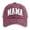 Red, variant on Women's Adjustable Funny Mom Baseball Cap for Gifts and Casual Wear, Mini Design for Style, Lightweight for Everyday Use and Special Occasions Red