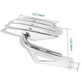 thumbnail image 4 of Fjpacemt Custom Chrome Luggage Rack Support Shelf for Motorcycle Backrest Sissy Bar Only Our Store, 4 of 7