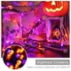 thumbnail image 2 of Cadena de luces LED Kemooie 300 de 30 m, color naranja y morado, resistente al agua, 2 of 7