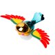 thumbnail image 2 of Juguete decorativo para pájaros, versátil, ligero, interactivo, para salpicadero de vehículo. Rojo, 2 of 9