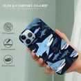 thumbnail image 2 of COMIO iPhone 15 Shark Blue Ocean Case Sharks Lover Case, 2 of 4