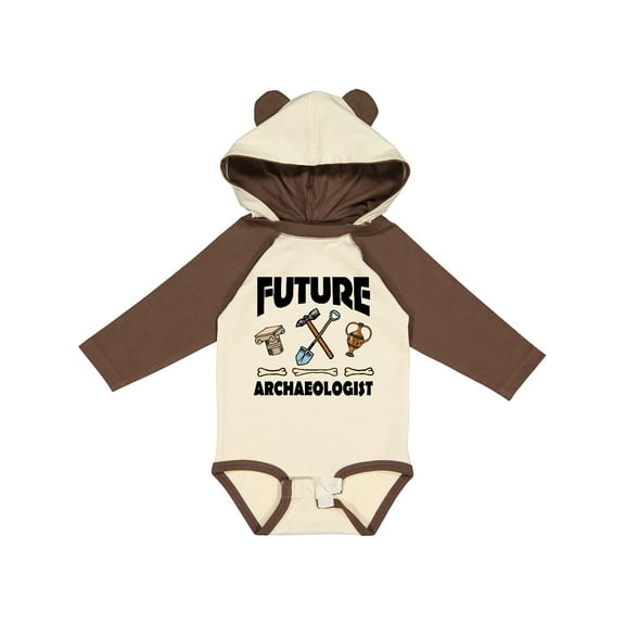 Inktastic Historian Future Archaeologist Boys or Girls Long Sleeve Baby Bodysuit