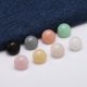 thumbnail image 3 of Nvzi 20 botones blancos de 11,5 mm para coser - Botones de resina y aleación para cierres de costura - Ideales para diversas manualidades y decoración de prendas de vestir, 3 of 4