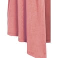 thumbnail image 5 of MixMatchy Women's [Made in USA] Solid Jersey Knit Short Sleeve Open Front Draped Cardigan (S-3XL), 5 of 5