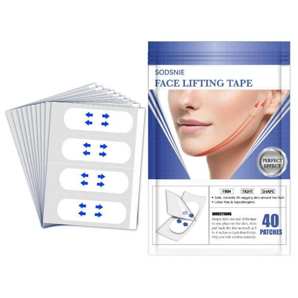 OPDBN 40x Invisible Face Lifter Tape Instant Face Lift Tape Wrinkles Thin Chin