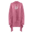 thumbnail image 4 of Sudadera Para Mujer Sudaderas Con Cuello Redondo Moda Casual Festival Impreso Blusa de Manga Larga Sudadera Con Capucha Tops Sweatershirt Odeerbi ODB130353, 4 of 5