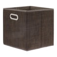 thumbnail image 2 of Cubo Organizador Home  Home Teslin Chocolate 28X27X27 Cm, 2 of 3