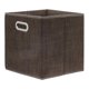 thumbnail image 2 of Cubo Organizador Home  Home Teslin Chocolate 28X27X27 Cm, 2 of 3