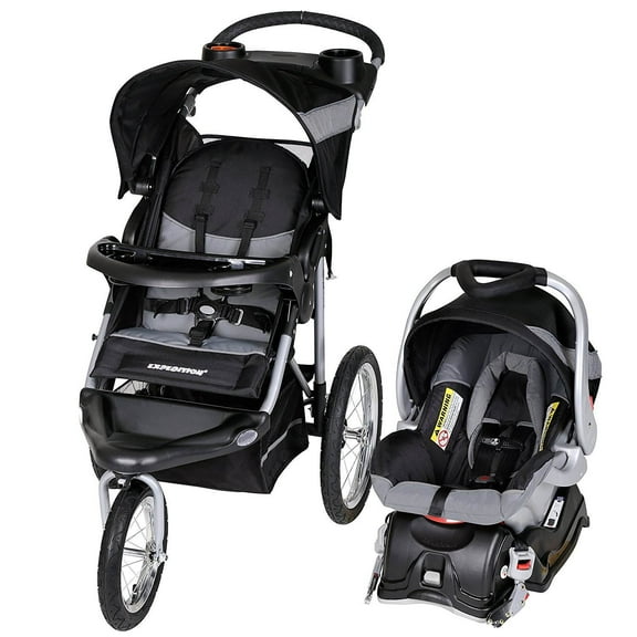 Baby Trend Expedition Travel System Stroller, Millennium White