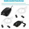 thumbnail image 2 of Costyle Aquarium Air Pump with 2 Air Stone Air Tube Fish Tank Silent Oxygen Pump, 2 of 5