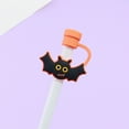 thumbnail image 5 of Halloween Straw Toppers Pumpkin Bat Design Party Drink Accessories for Celebrations, 5 of 8