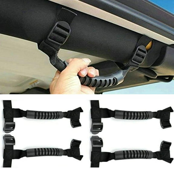 4X Grab Handles Grip Handle For Jeep Wrangler YJ TJ JK JL 87-23 Accessories