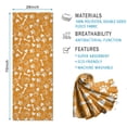 thumbnail image 2 of Yellow Puppy Dog Food Footprints Hot Yoga Mat Towel Non Slip for Hot Yoga - Quick-Drying Yoga Mat Cover with 4 Corner Pockets with Travel Bag - Hot Yoga Towel Non Slip 74"x26", 2 of 6