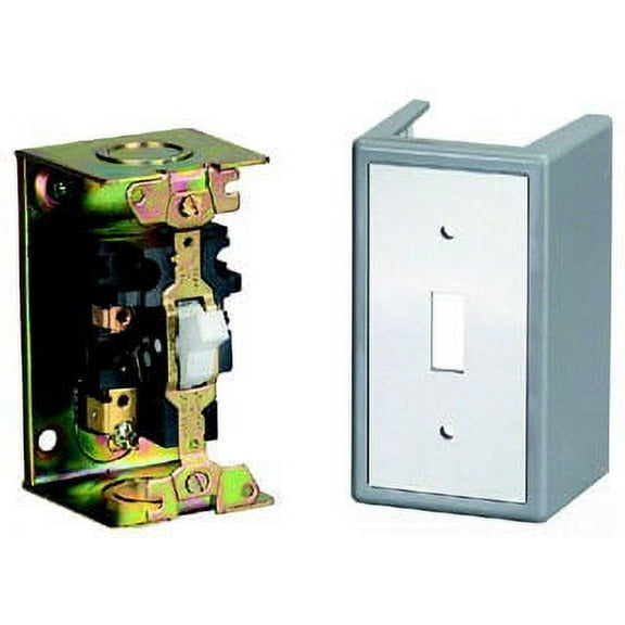 Square D 2510FG1 FHP Manual Motor Starter Toggle Switch, NEMA 1 Enclosure, 16-Amp, 115-277-VAC