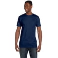thumbnail image 3 of Camiseta de algodón Hanes Nano-T 4980 Vintage azul marino M, 3 of 4