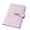 Purple, variant on PU Leather Password Lock Receipt Holder Financial File Folder With Combination Lock For Certificate Deposit Document