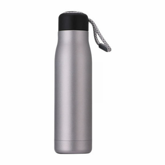 Christmas Clearance! Colanlan 1x Large Capacity Stainless Steel Thermos Cup 18.5 Oz Insulated Water Bottle Double Walled Vacuum Stainless Steel Water Bottle Leak Proof Metal Sports Water Bottle