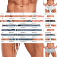 thumbnail image 4 of Mens Running Gym Shorts 3 Inch Breathable Lightweight Athletic Sport Shorts Training Workout Shorts Casual Short Pants Sweat Shorts with Drawstring White 2XL, 4 of 4