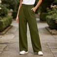 thumbnail image 5 of Tumotour Plus Size Sweatpants for Women'S Elastic High Waist Wide-Leg Pants Drawstring Loose Athletic Workout Running Joggers with Pocket, 5 of 6