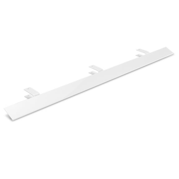 AA-Racks Aluminum 49" Ladder Rack Wind Deflector,Van Rack Accessory for Model AX302 Series White