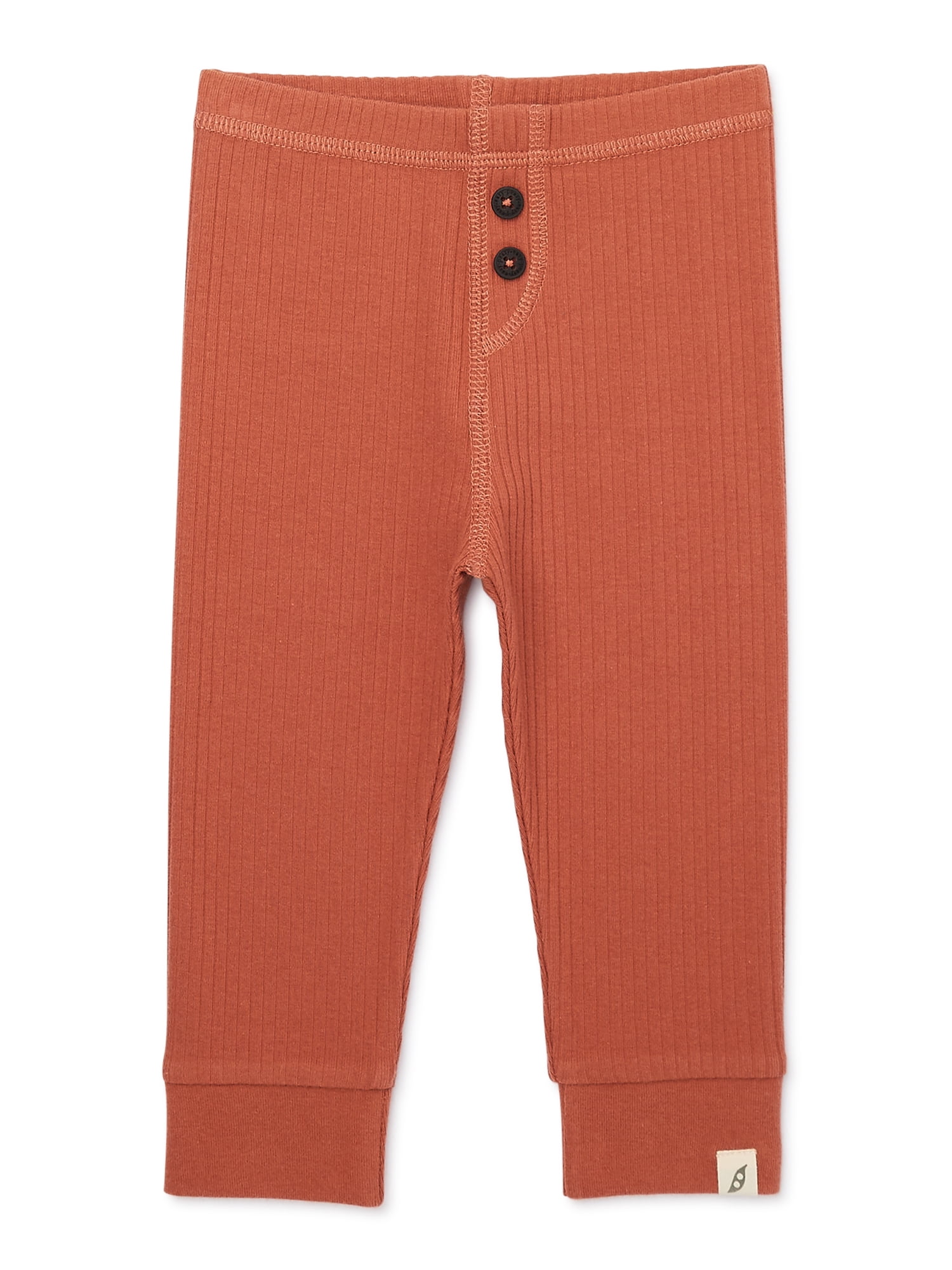 easypeasy Baby Ribbed Leggings, Sizes 024 Months