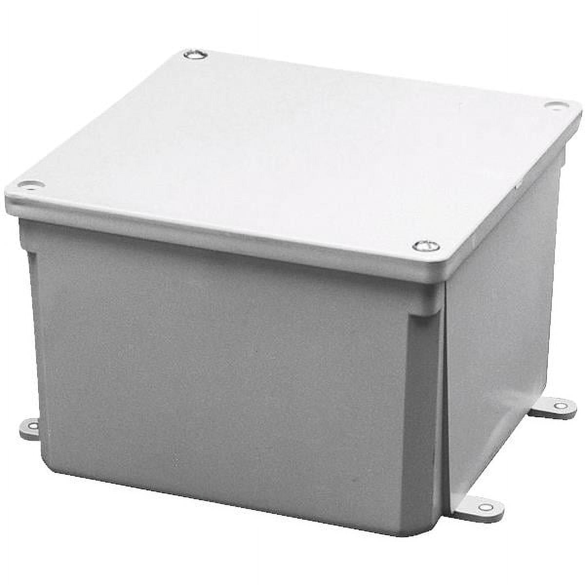 Carlon E989R-Upc Non-Metallic Pvc Conduit Junction Box, 12" X 12" X 6"