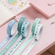 thumbnail image 4 of Set de 5 rollos de cinta washi - 2 metros cada uno • cinta decorativa de 1 cm de ancho • para scrapbooking, diario, planificador DIY y manualidades, 4 of 6