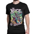 thumbnail image 2 of Camiseta con estampado de película de terror para hombre y mujer, ropa holgada de algodón, b-beetlejuice 2, novedad, 2 of 5