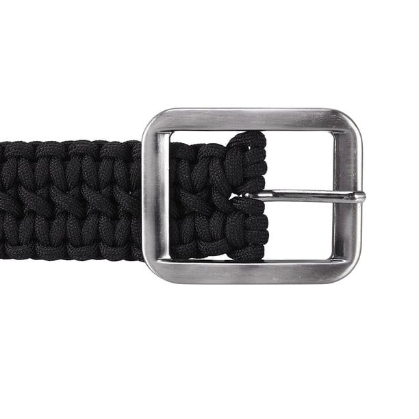 Cinturón de paracord táctico militar, cinturón de paracord de supervivencia 550, equipo de acampada y senderismo, cinturón de paracord de alta capacidad