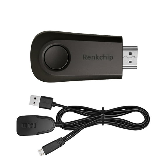 UDH Wireless Display Adapter, for 1080P Phone Mirroring to TV, Dongle HDMI Adapter 1080P Portable TV Receiver, for iPhone Mac iOS Android to TV, Laptop