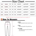 thumbnail image 3 of Idoravan Women's Plus Size Pants Clearance Fashion Women Pockets Button Mid Waist Loose Jeans Straight Trousers Denim Pants, 3 of 9