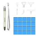 thumbnail image 1 of Toystoory Bolígrafo de punto de luz Led para 5d, Kits de pintura de diamantes Diy, bolígrafo recargable por USB, accesorios de pintura de bordado de Decoración del hogar Verde (No. 2) traje Toystoory HA004218-06, 1 of 1