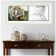 thumbnail image 2 of ArtToFrames Collage Photo Picture Frame with 2 - 12x16 Openings, Framed in White with Off White and Black Mats (CDM-3966-53), 2 of 8