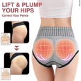 thumbnail image 3 of 3pcs Graphene Fibre Restoration High Waist Briefs, Graphene Honeycomb Vaginal Tightening Underpants, Tummy Control, 3 of 5