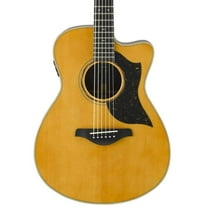 Yamaha AC5R All Solid Concert Acoustic Electric Guitar w/Hard Case - Vintage Natural