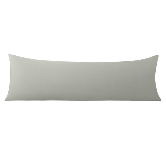 Flxxie Soft Microfiber, 1 Pack 20x54 inches Body Pillowcase, Smoke Gray