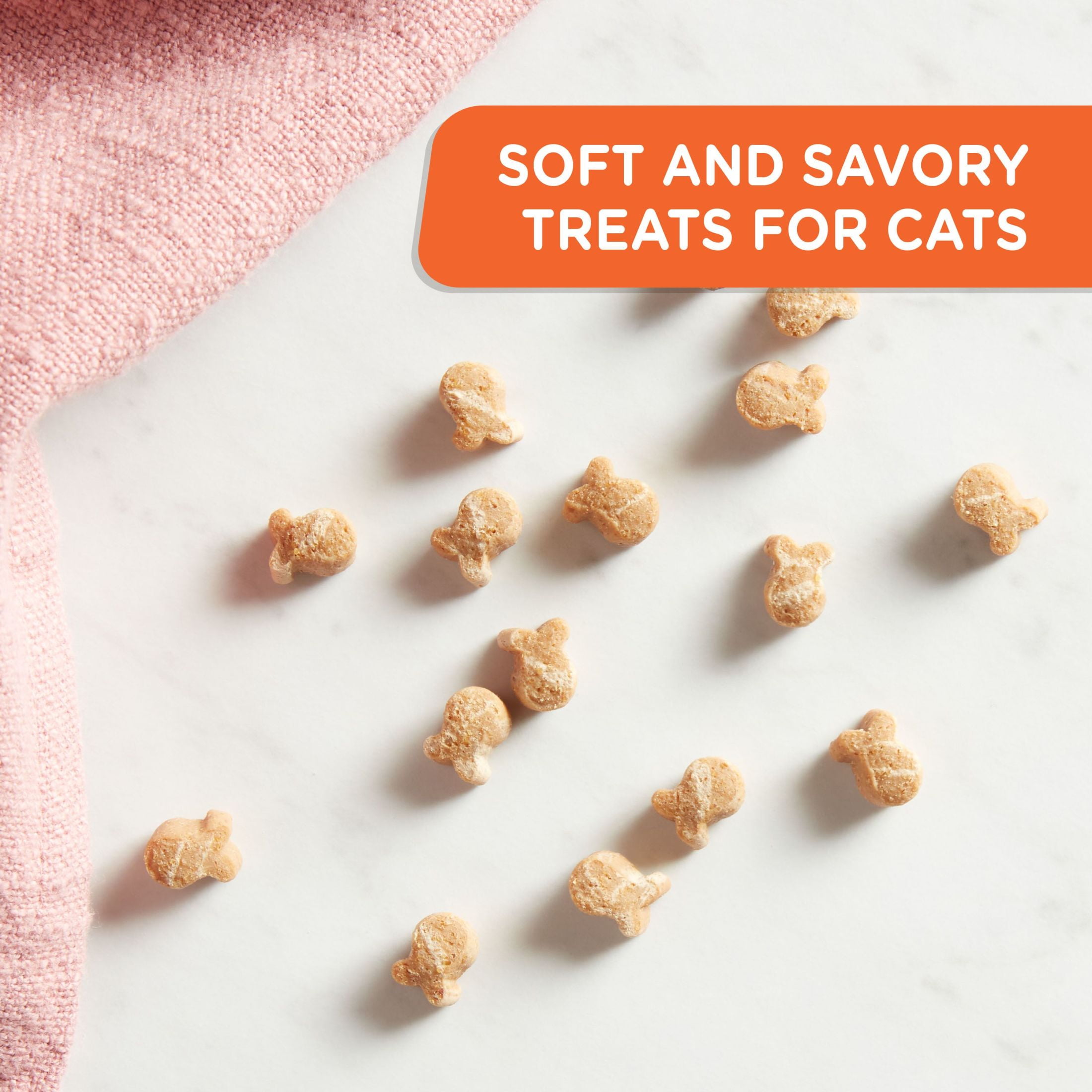 (2 pack) Rachael Ray Nutrish Soft Spots Dry Cat Treats, Salmon, 2.5 oz. Bag