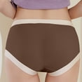 thumbnail image 4 of Taqqpue Maternity Underwear Seamless, Low Rise Pregnancy Panties Postpartum Maternity Underwear Under Bump Bikini M-4XL, 4 of 7