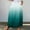 Green, variant on Sakmal Black Women's Skirts Summer Maxi Elastic Waist Straight Gradient Skirts with Pockets