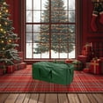thumbnail image 6 of Christmas Tree Decorative Zipper Bag Storage Bag Christmas Tree Storage Bag Festival Wreath Storage Bag, Large Capacity Chrismas Decorations Storage Bag, 6 of 9