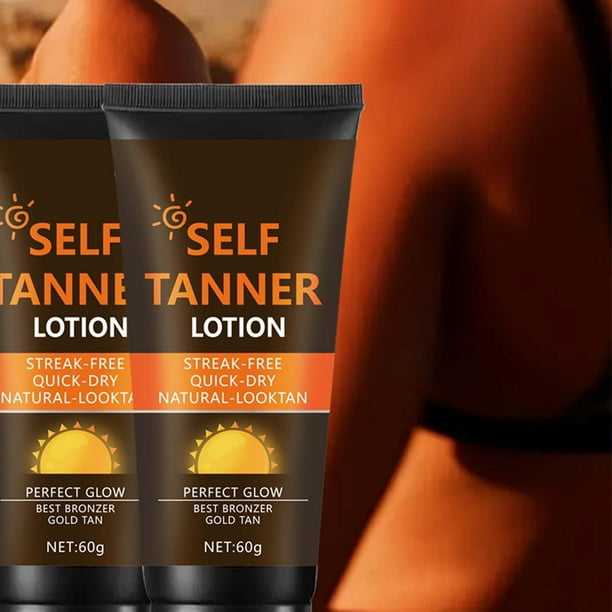 Cremas y humectantes Crema bronceadora - 60 g - Bálsamo bronceador corporal con color Meihei Frost