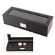 thumbnail image 4 of Caja de reloj Jadeshay de 6 ranuras color Negro para viaje, 4 of 8