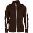 thumbnail image 3 of Holloway Sportswear XS Womens Determination Jacket Brown/White 229342, 3 of 4