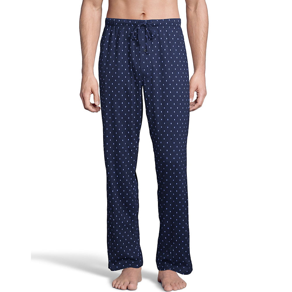 Hanes - Hanes Men's ComfortSoft® Cotton Printed Lounge Pants - Walmart ...