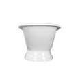 thumbnail image 7 of Aqua Eden VCTND663028 66" Cast Iron D-Shaped Single Slipper Pedestal Tub (No Faucet Drillings), White, 7 of 7