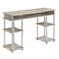 thumbnail image 2 of Convenience Concepts R4-0328 Designs2Go Five Shelf Ergonomic Laminated Desk, 2 of 6