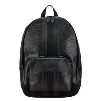 Coach (C2934) Graham Large Men's Smooth Black Leather Backpack