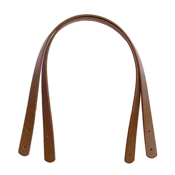 2 correas de repuesto para bolso de hombro, bolso de mano, accesorios de bricolaje Marrón claro