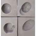 thumbnail image 1 of Sports Rubber Candy Mold Set /4, 1 of 3