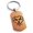 Rose, variant on Stainless Steel Biohazard Love Heart Engraved Dog Tag Keychain Keyring